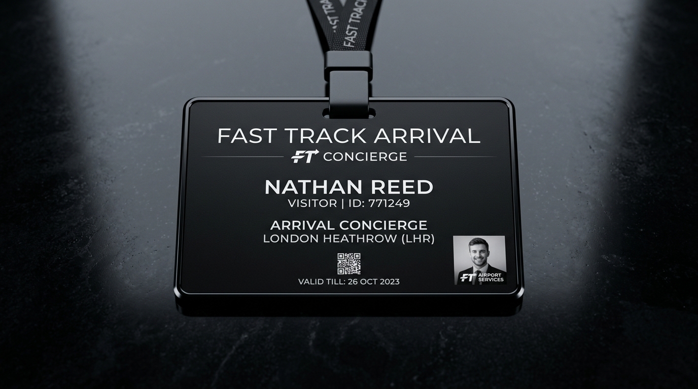 SGN VIP Fast Track Customs Badge